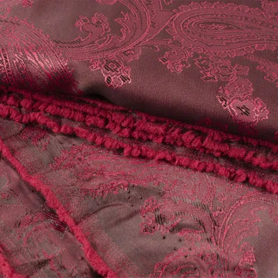 Chenille Turquía Jacquard Tapicería Sofá Tela